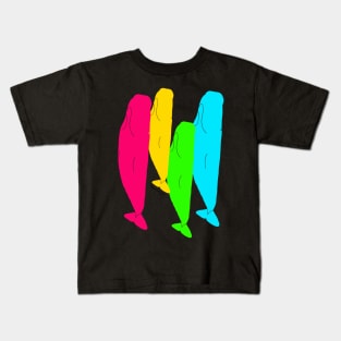 Sperm whale (Physeter macrocephalus) colorful Kids T-Shirt